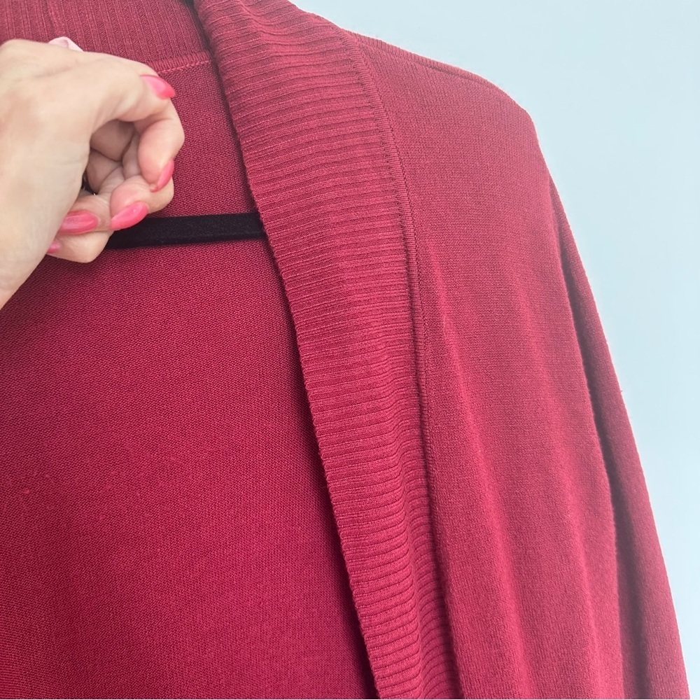 Red cardigan pink Lilly - Picture 4 of 5